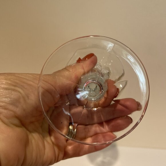 Pasabahce Circle Wine Glasses Gold Rimmed Art of Glass Turkey Set of 5 NWOB - Picture 7 of 11